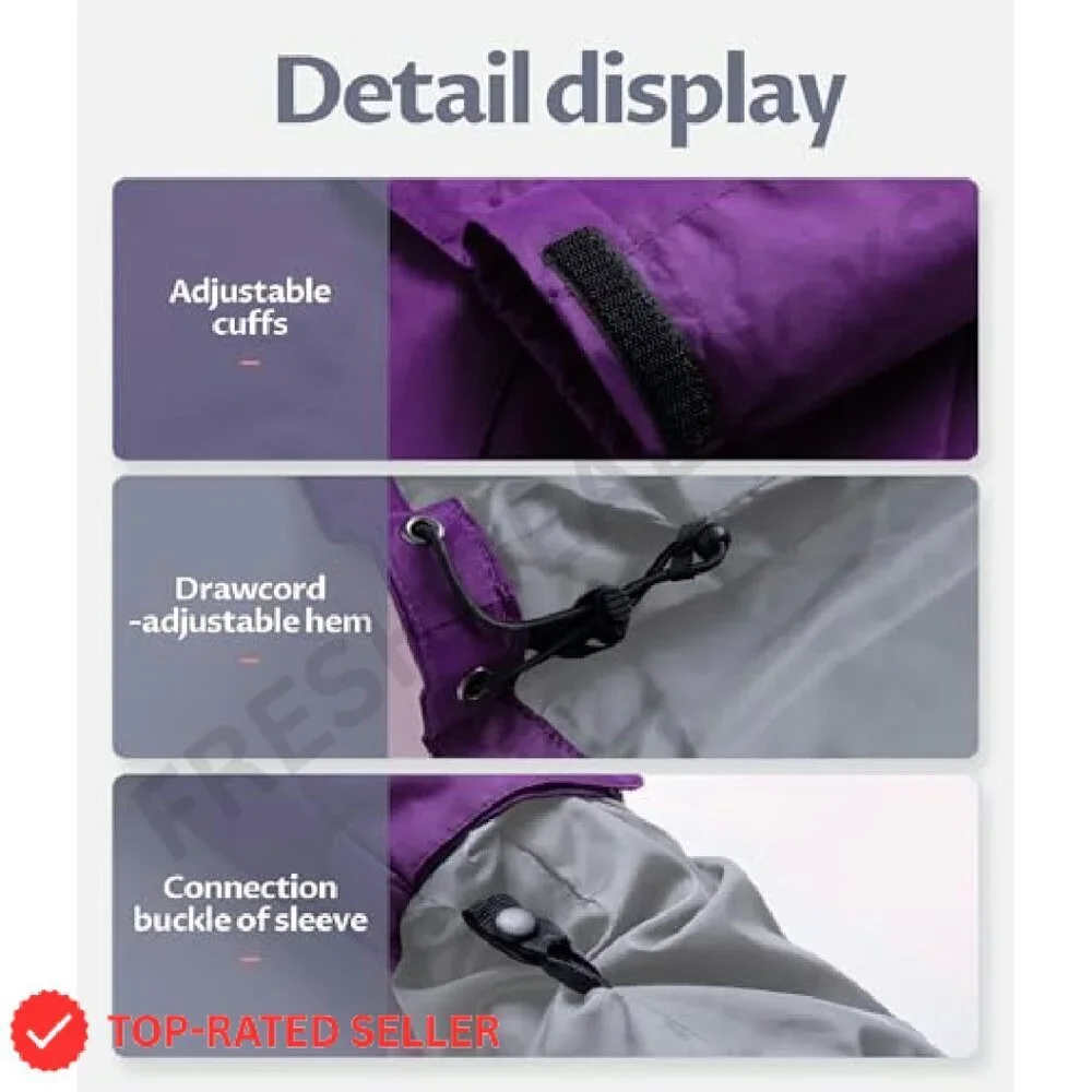 Waterproof Ski Jacket Windproof Snowboarding Coat Warm Winter Functional